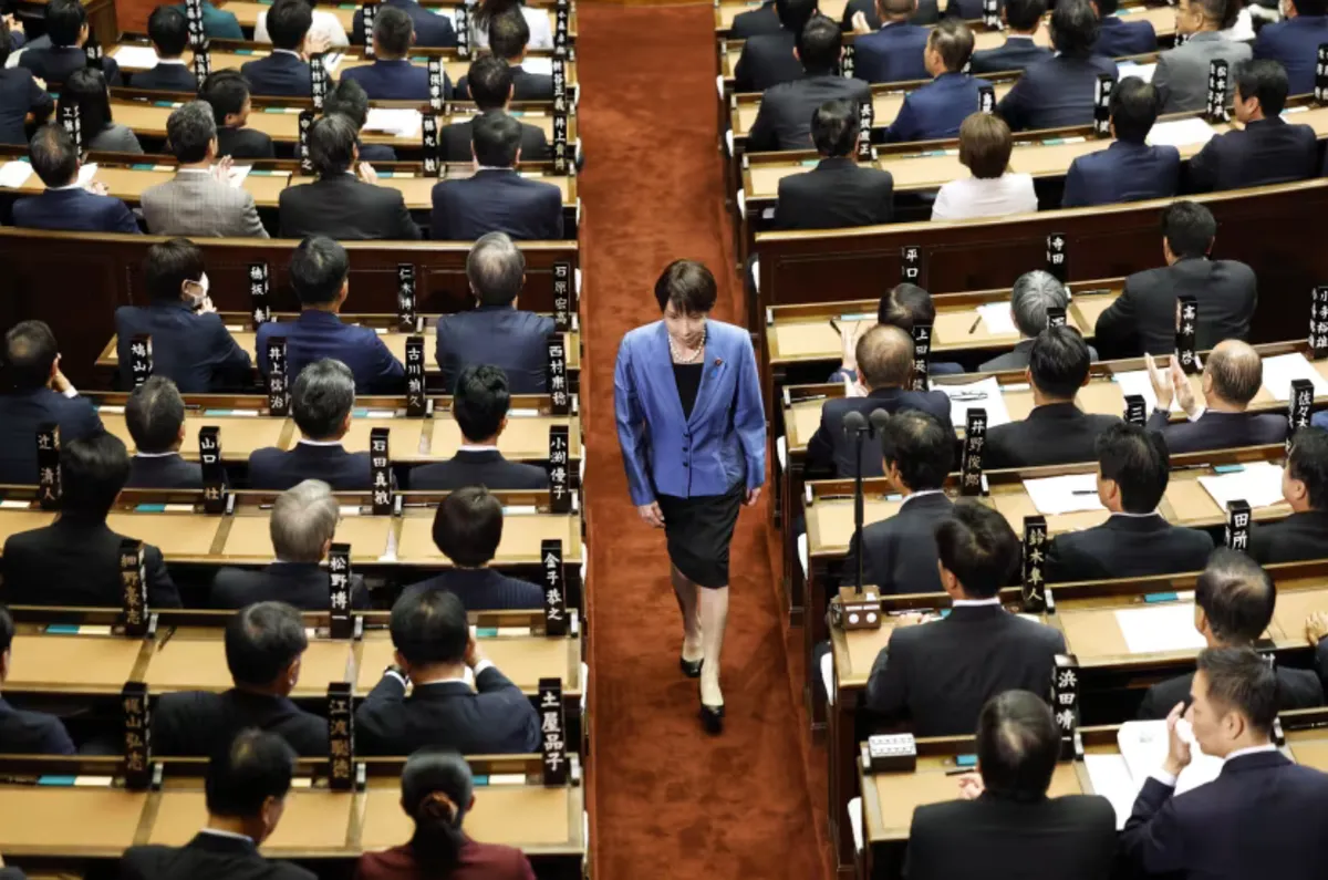 Bà Sanae Takaichi được bầu làm nữ Thủ tướng đầu tiên của Nhật Bản - Ảnh 1.